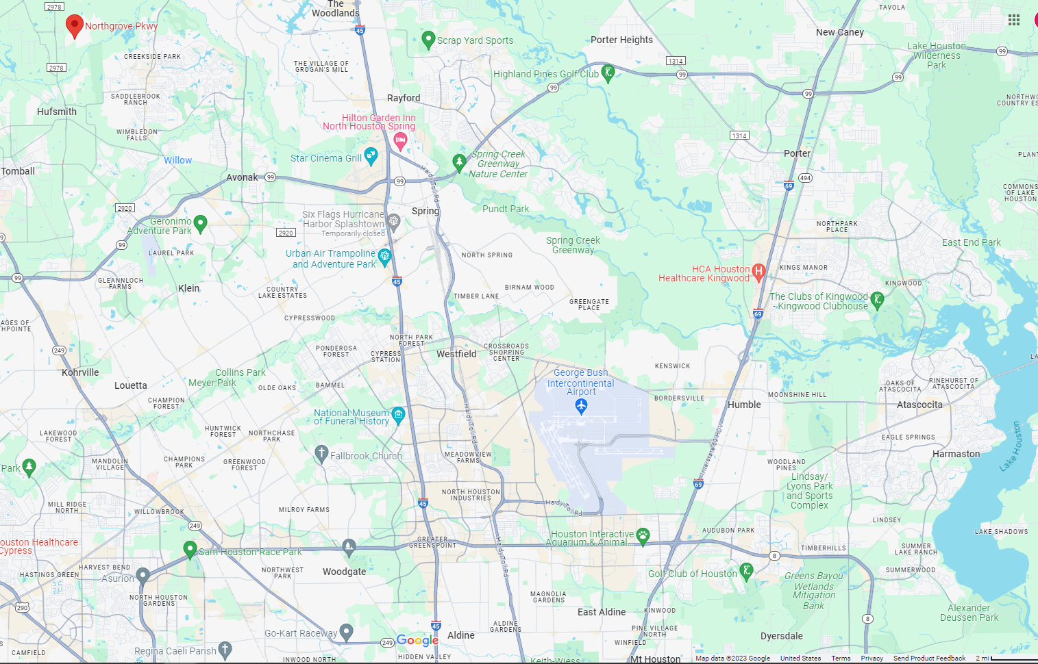 North Grove (Master Planned) Map