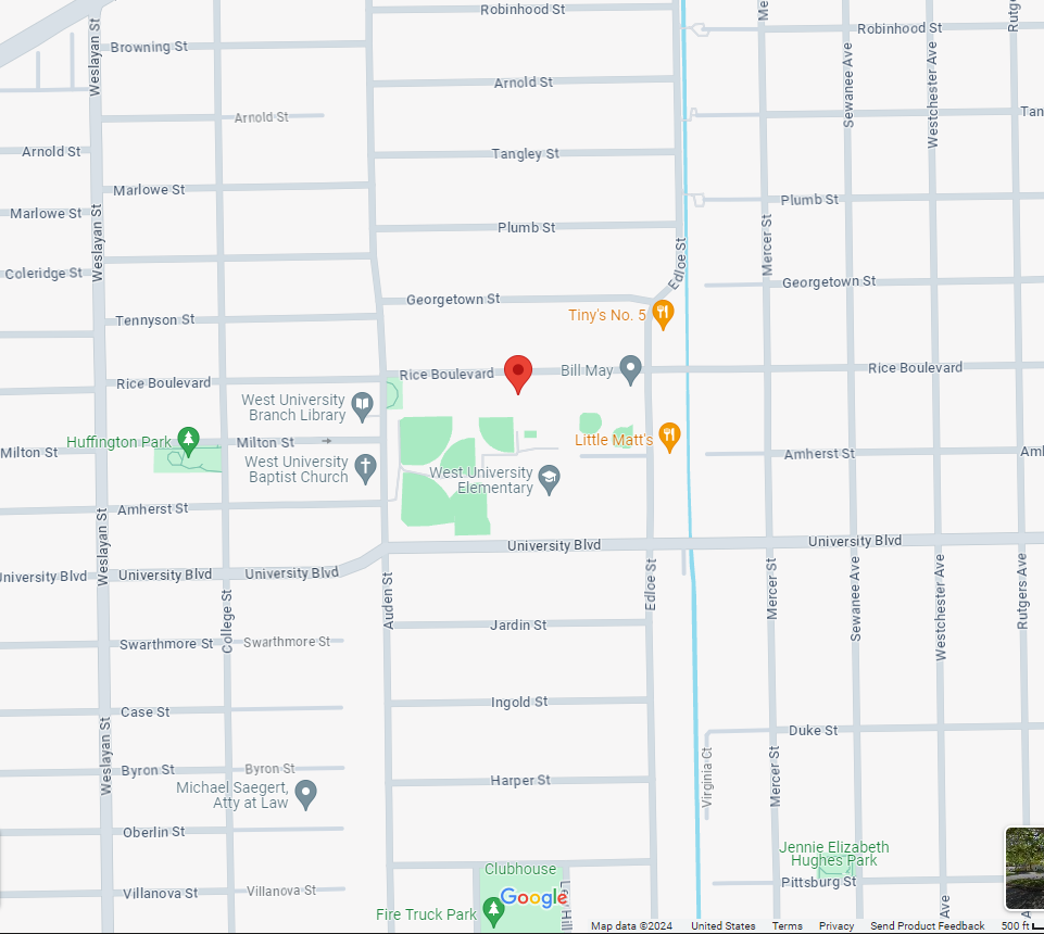 Map of Pershing Place