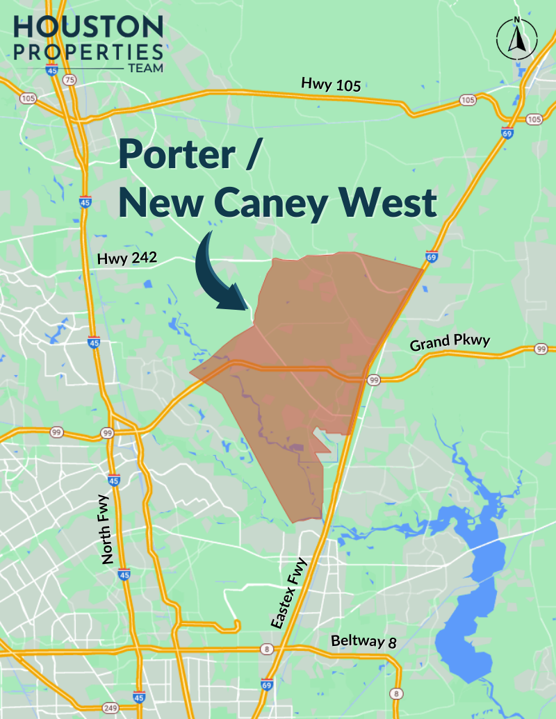 Porter / New Caney West Map