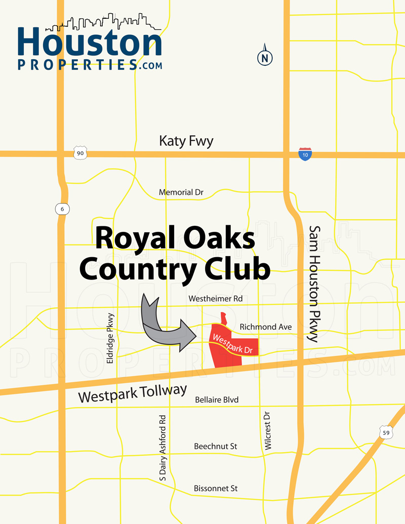 Royal Oaks Square Map