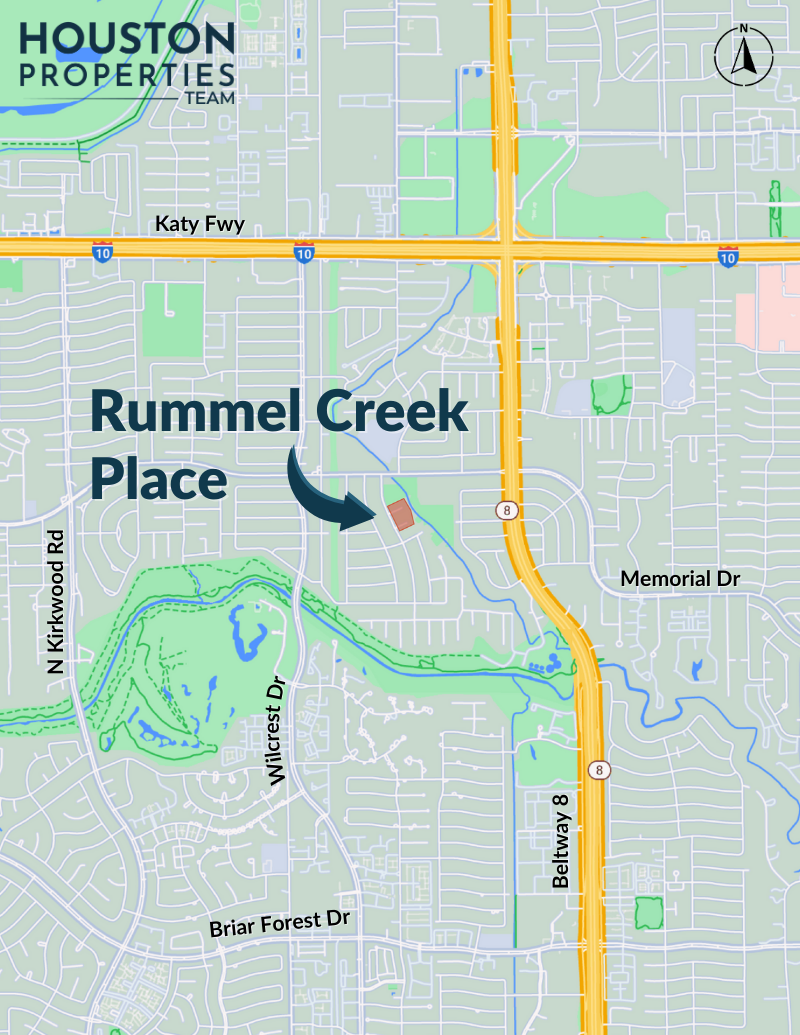 Rummel Creek Place Map