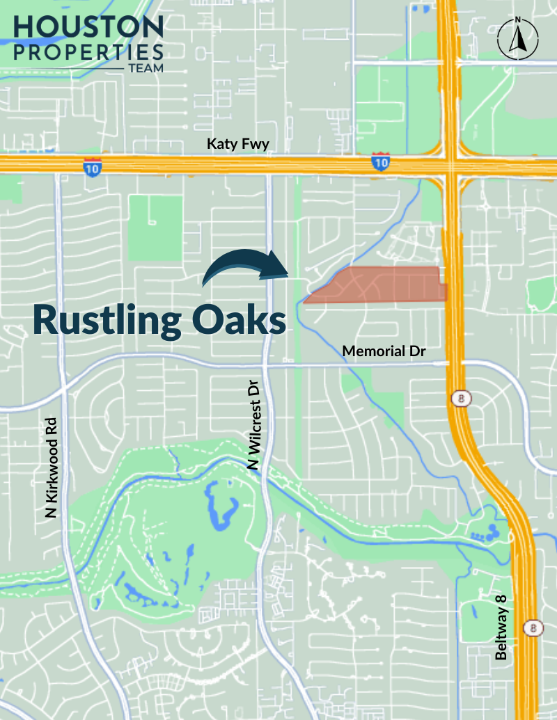 Rustling Oaks Map