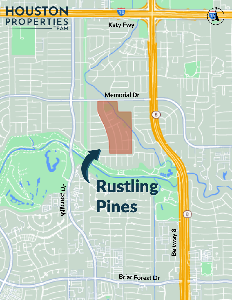 Rustling Pines Map