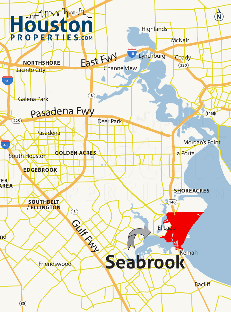 Seabrook Map