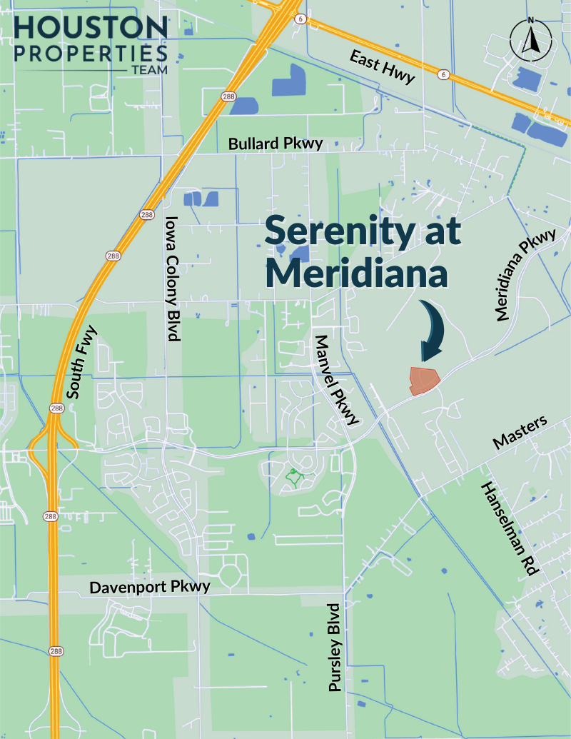 Serenity at Meridiana Map