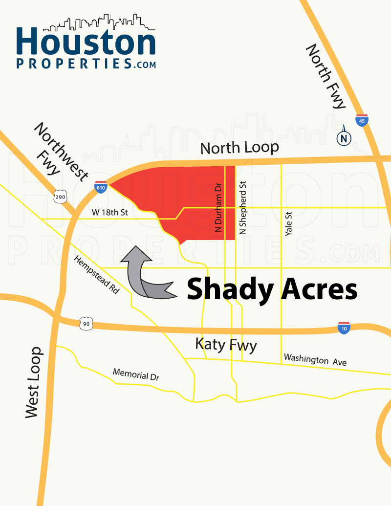 Shady Acres Map
