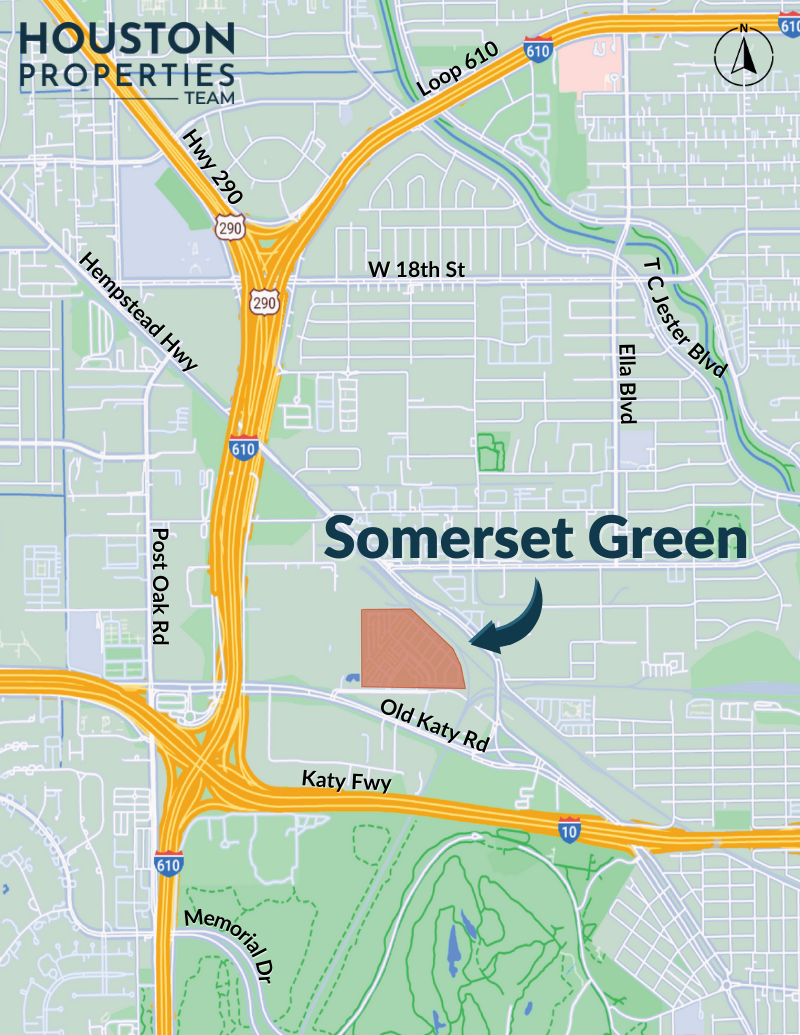 Somerset Green Map