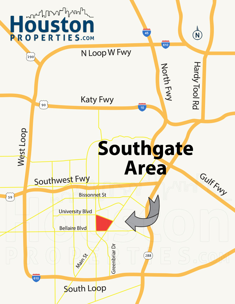 Southgate Map