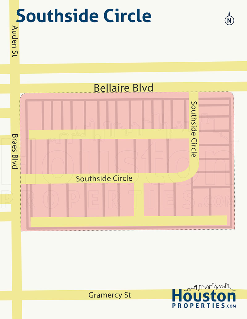 Map of Southside Circle