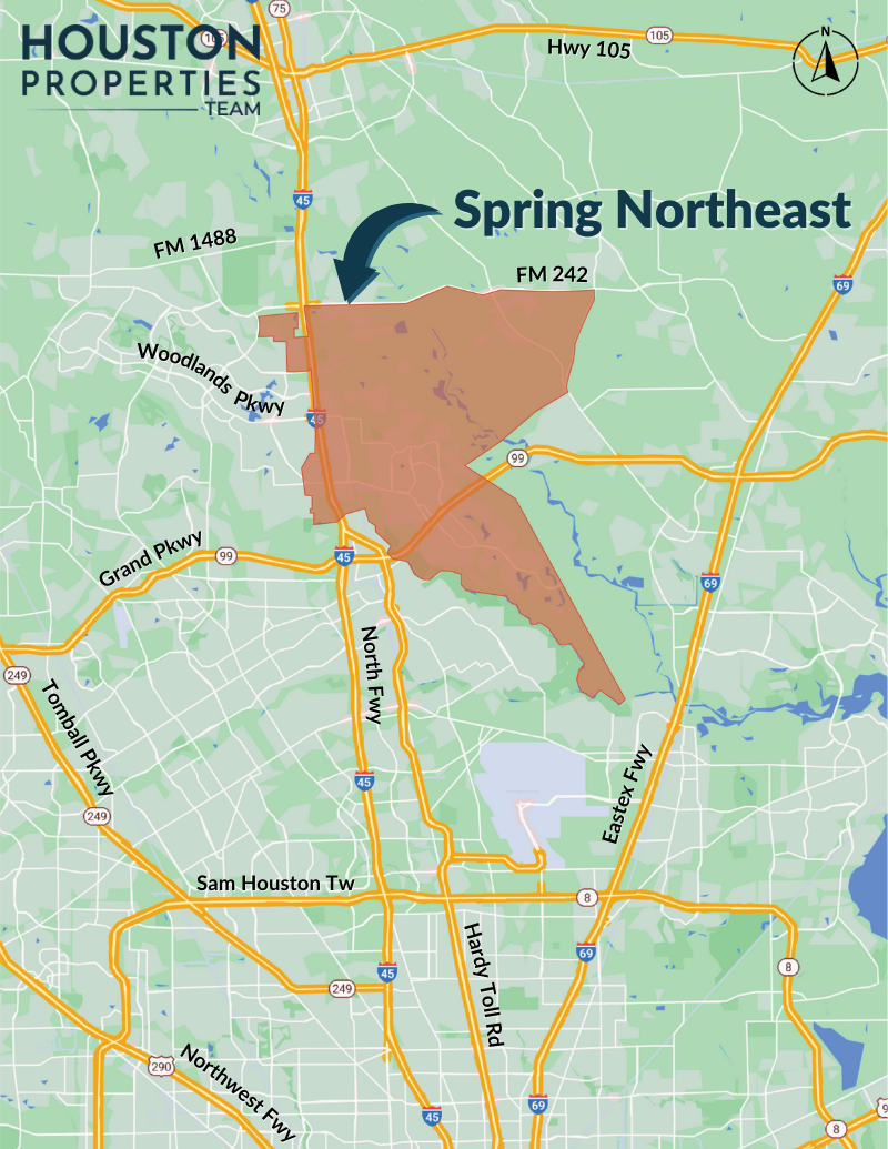 Spring Northeast Map