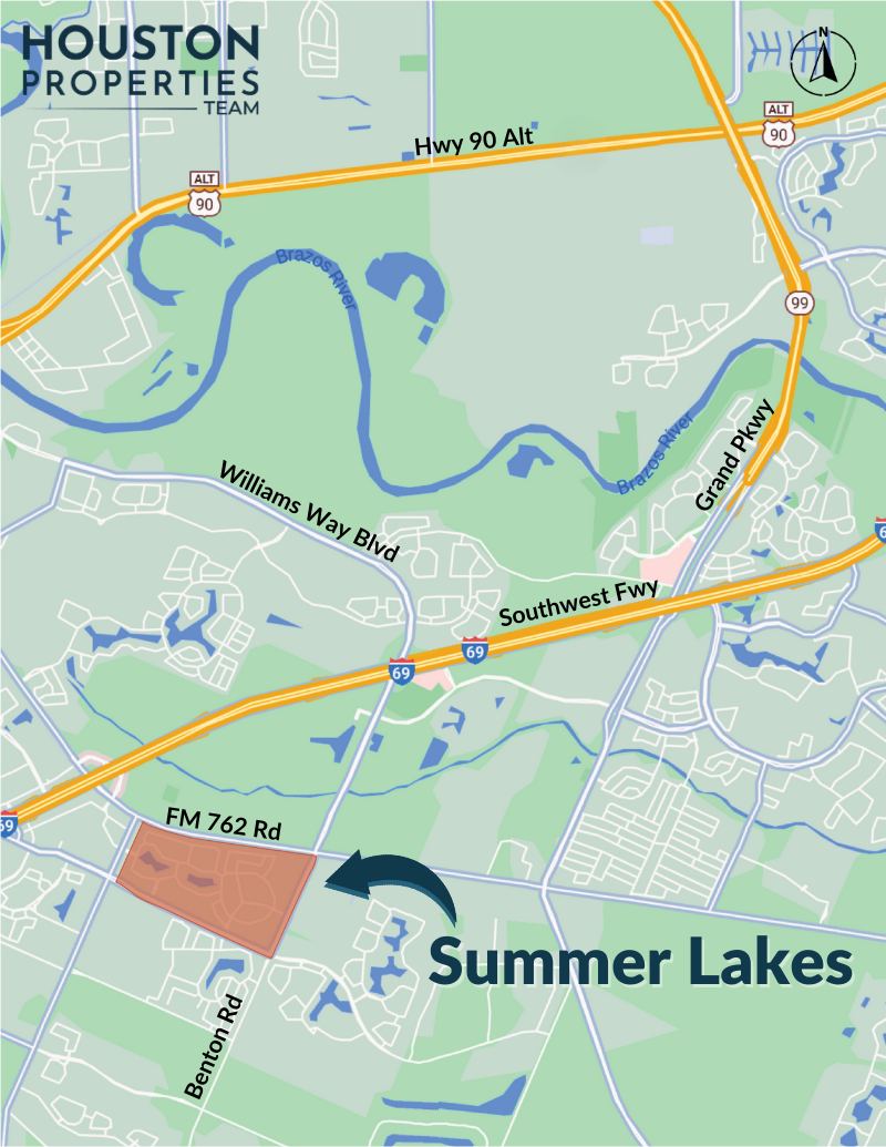 Summer Lakes (Master Planned) Map