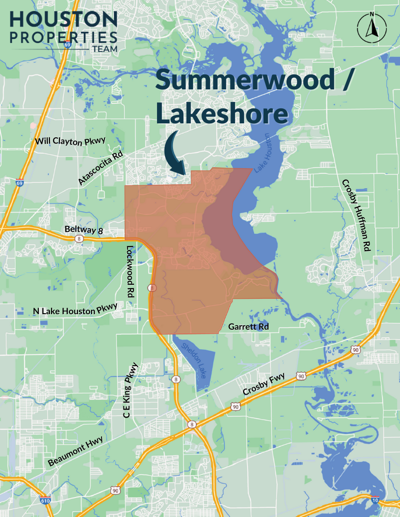 Summerwood / Lakeshore Map