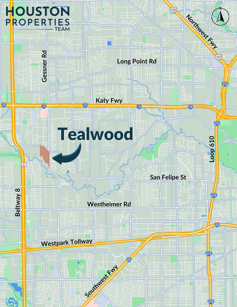 Tealwood Map