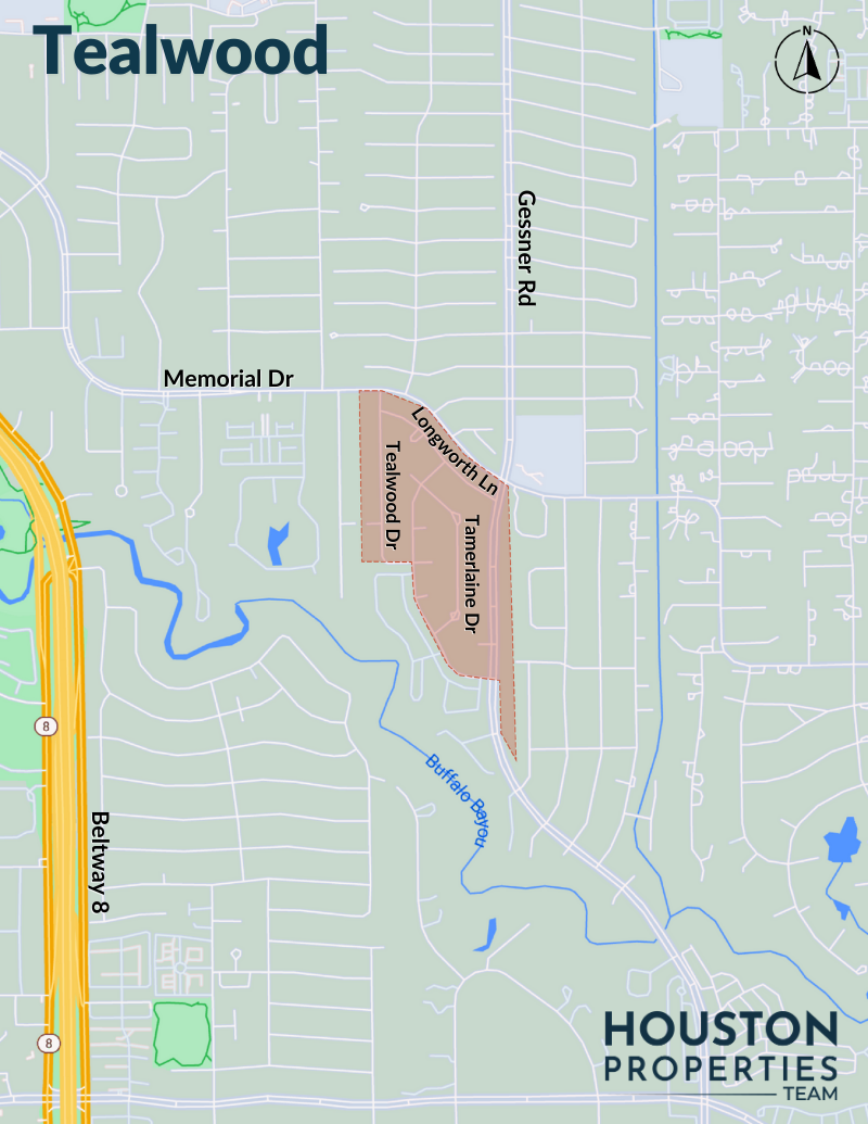 Map of Tealwood