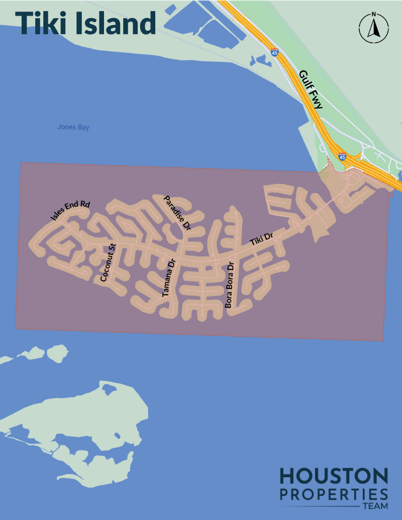 Map of Tiki Island