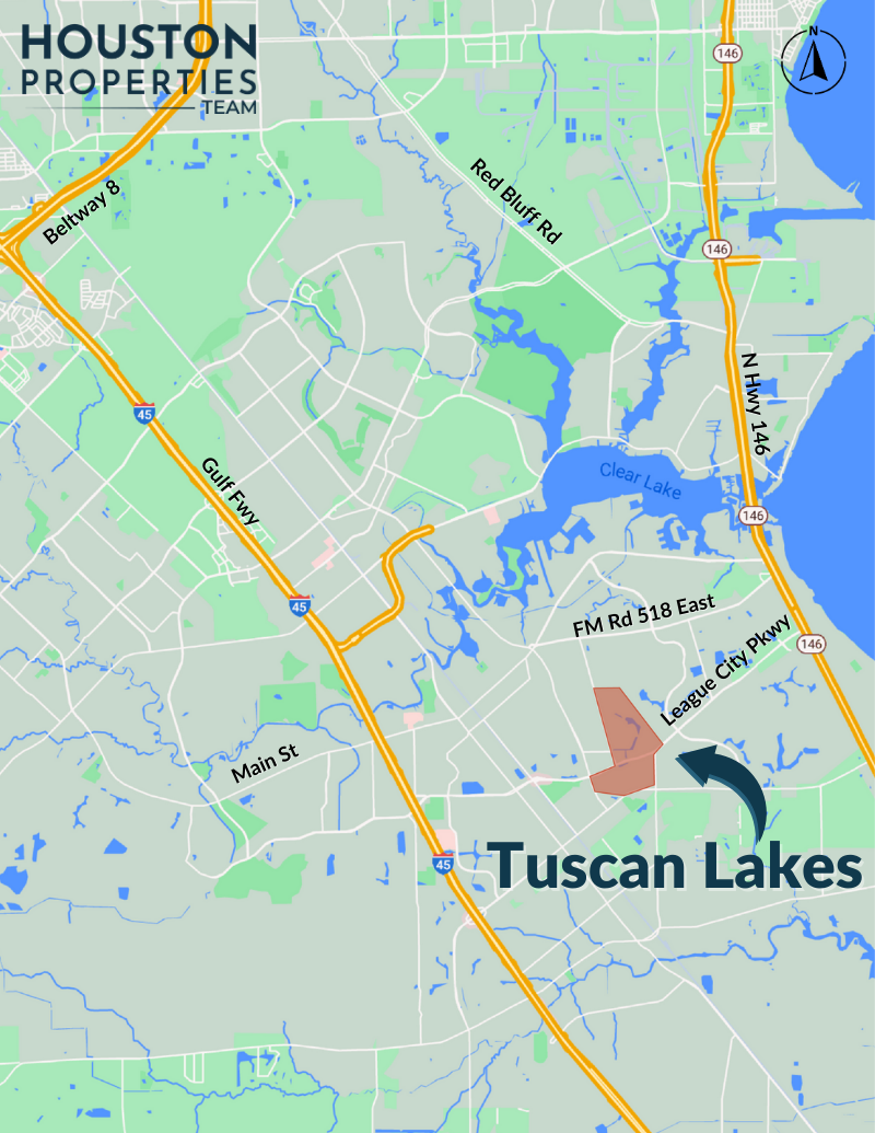 Tuscan Lakes (Master Planned) Map