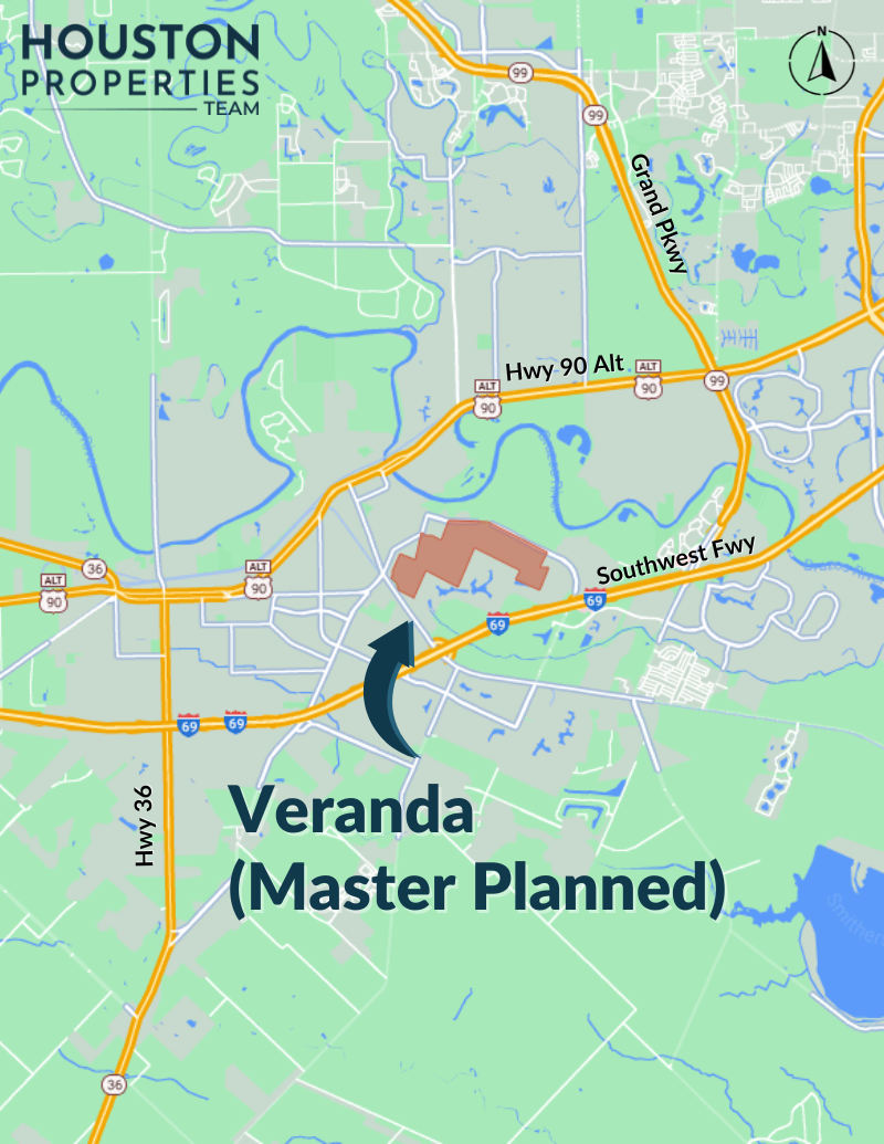 Veranda (Master Planned) Map