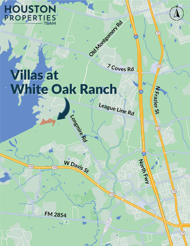 Villas at White Oak Ranch Map
