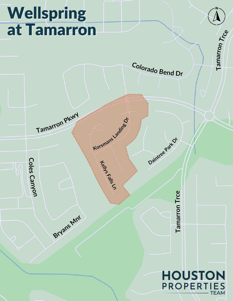 Map of Wellspring at Tamarron