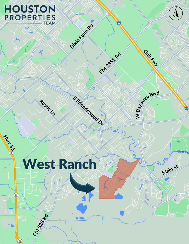 West Ranch Map