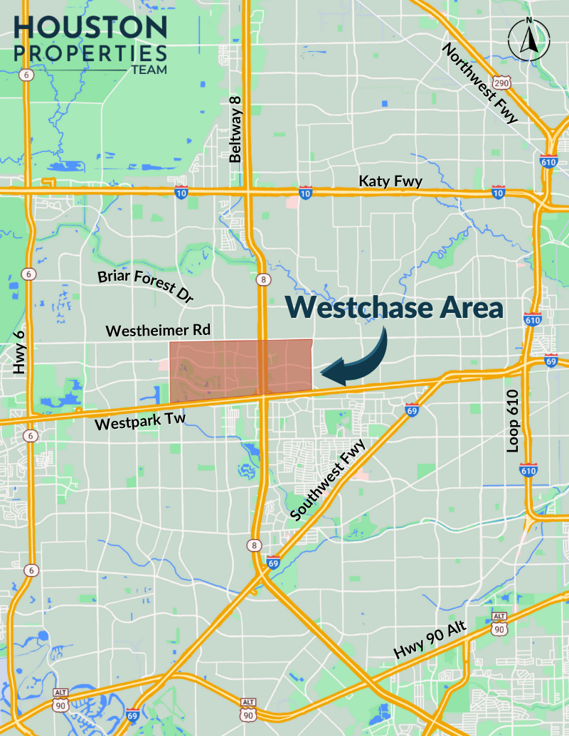 Westchase Area Map
