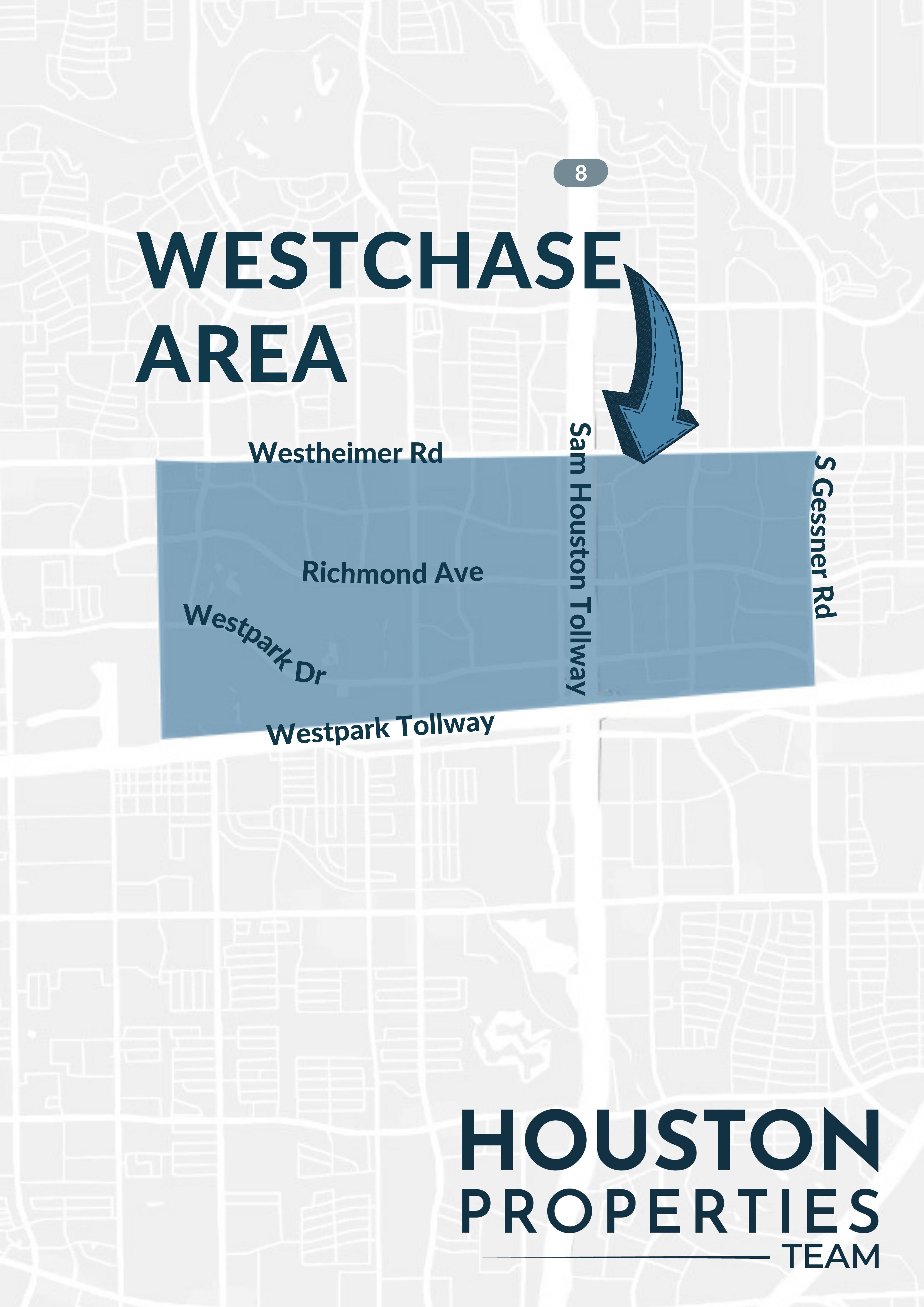 Map of Westchase Area