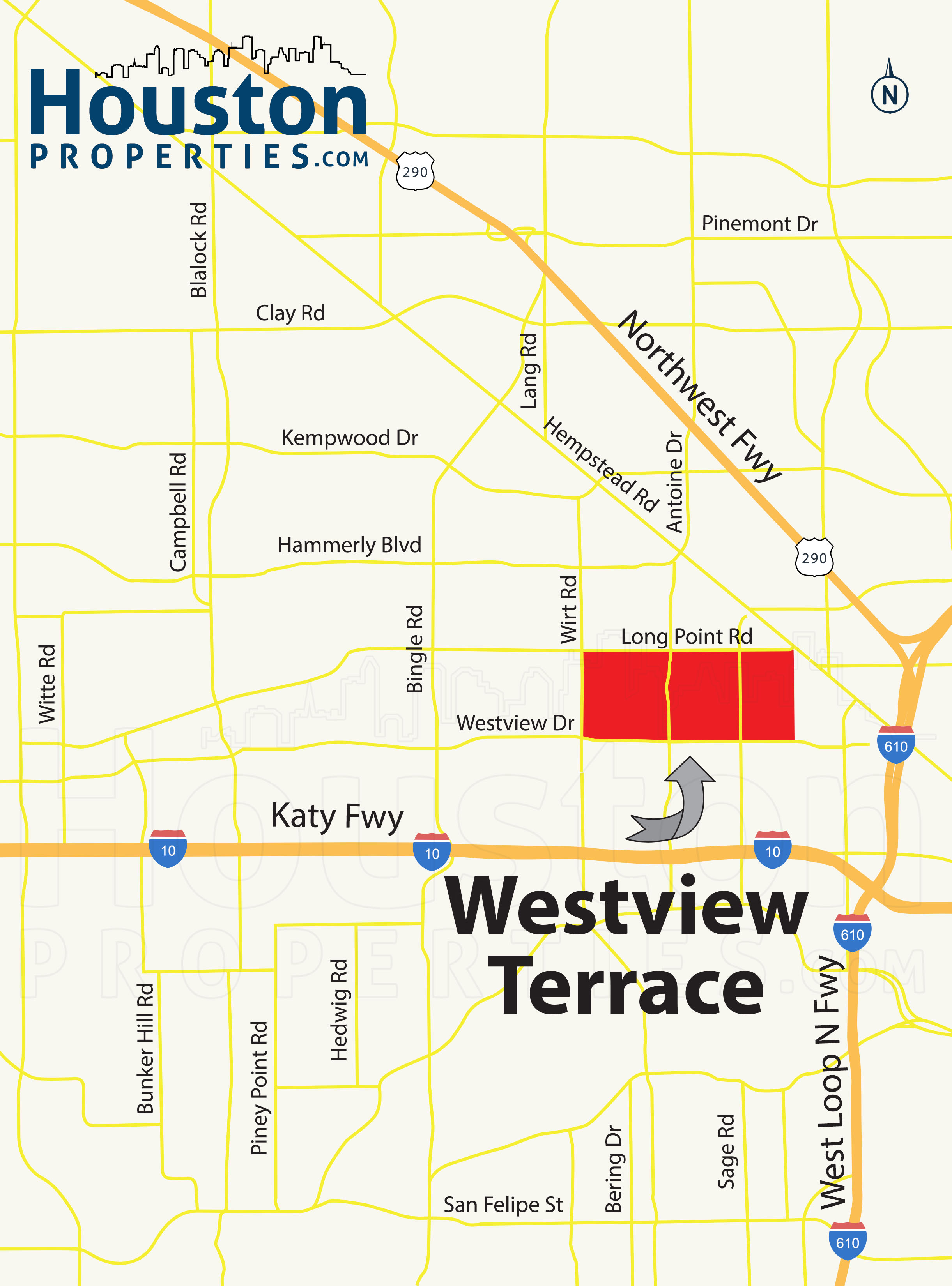 Westview Terrace Map